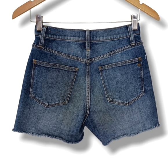 Madewell High Rise Denim Shorts in Medium Wash Size 24 - Picture 4 of 7